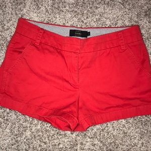 Jcrew 3in chino shorts